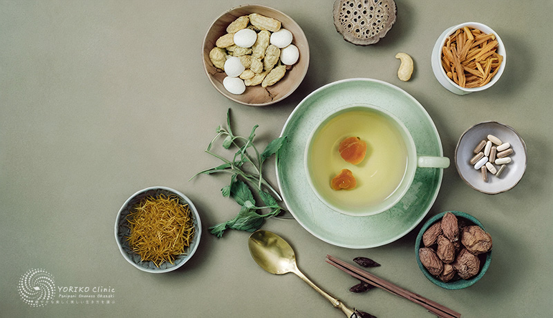 メディカルファスティング 薬膳と漢方とサプリメントのイメージ(よりこクリニック) medical-fasting_kampo_yakuzen_suppliments_Yoriko-Clinic