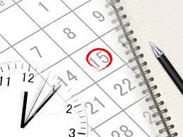 sozai schedule date time